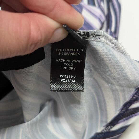 Betabrand Round Trip Reversible Dress Purple Four Way Half Sleeve Womens Small - Picture 6 of 6